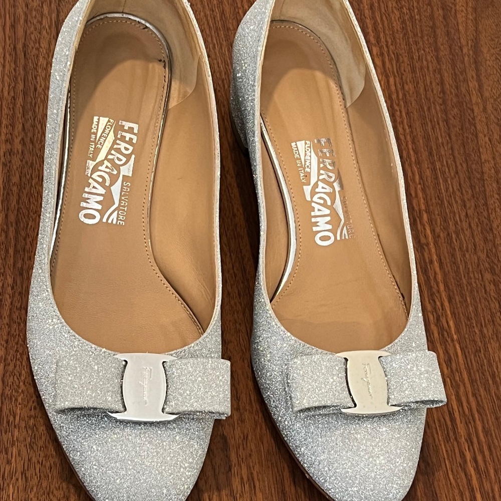 Salvatore Ferragamo Glitter shoes